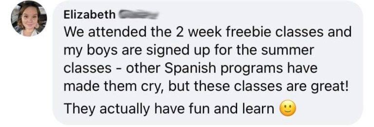 FREE Live Online Spanish Classes For The Entire Month Of May